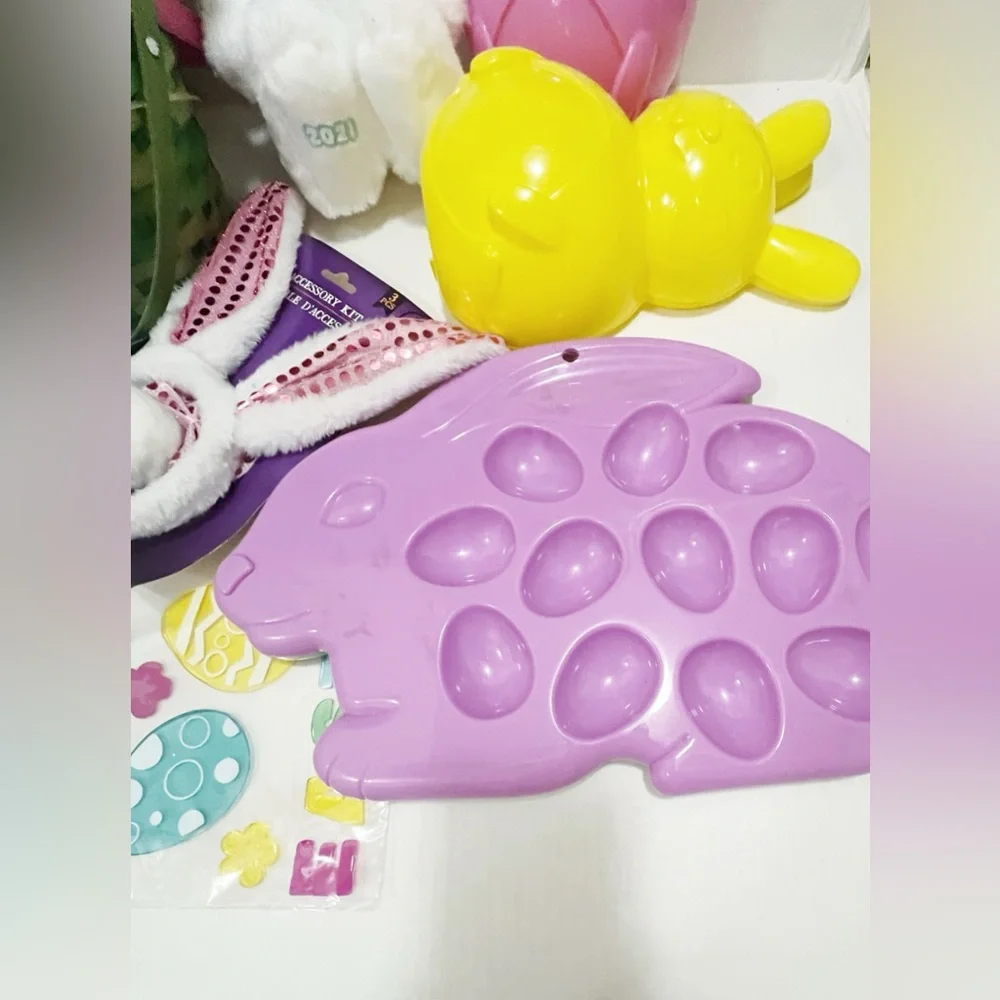 New lot of 21 Easter decoration Bunny and Egg • Baskets and more ...